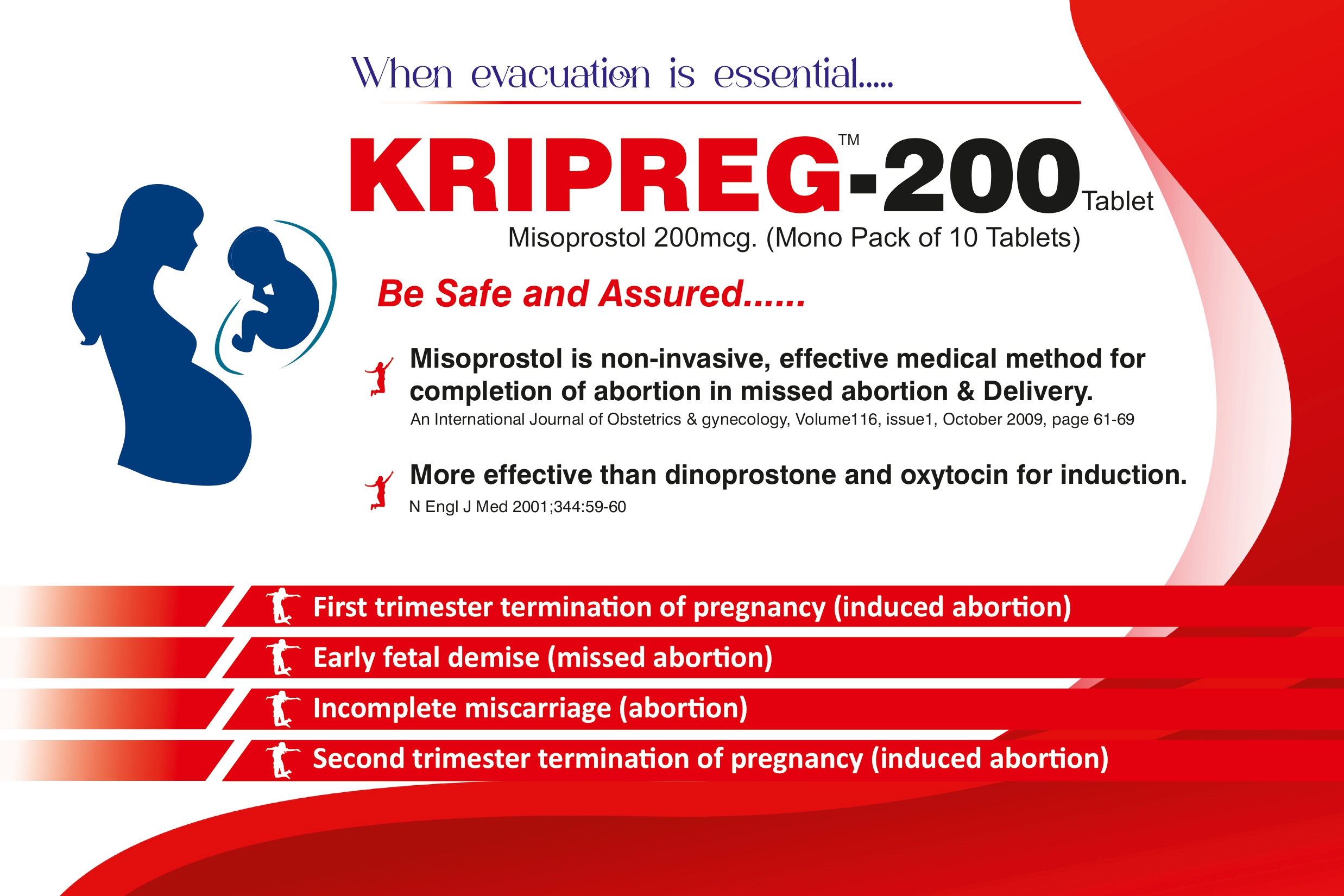KRIPREG-200 Tablet (Misoprostol 200 mcg)
